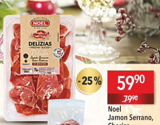 Šunka Jamon Serrano Noel