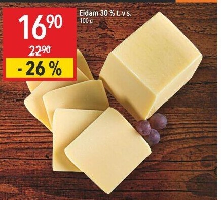 Sýr Eidam 30%