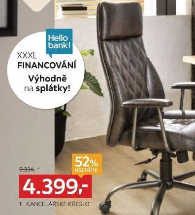 KANCELÁŘSKÉ KŘESLO