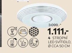 STROPNÍ LED SVÍTIDLO