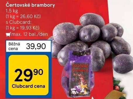 Brambory fialové