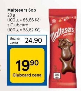 Čokoládová figurka Maltesers