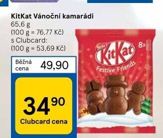 Čokoládové figurky Festive Friends Kit Kat