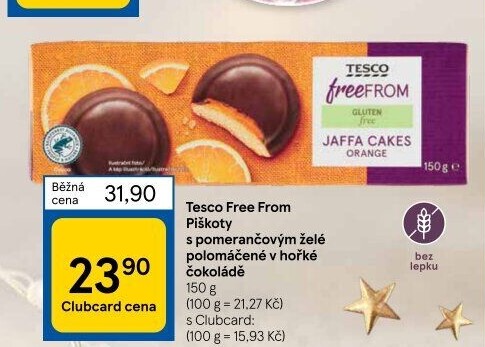 Čokopiškoty Tesco Free From