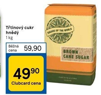 Cukr třtinový Sugars of the World