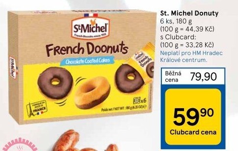Francouzské donuty St. Michel