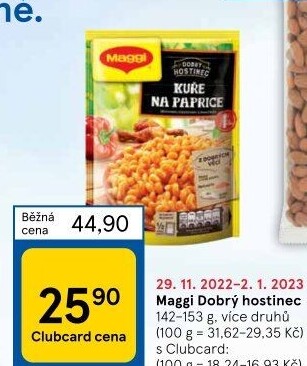 Jídla instantní Dobrý hostinec Maggi