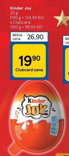 Kinder Joy s překvapením