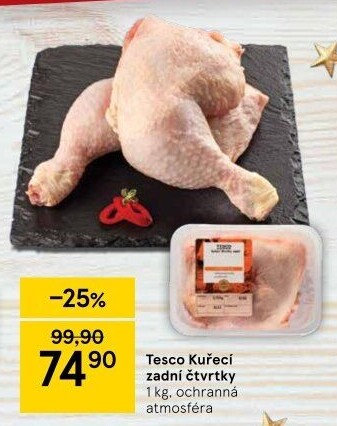 Kuřecí čtvrtky Tesco