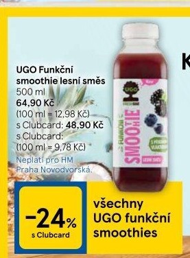Nápoj smoothie Ugo