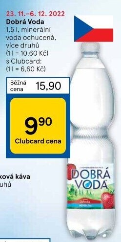 Ochucená voda Dobrá voda