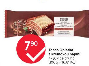 Oplatka Tesco