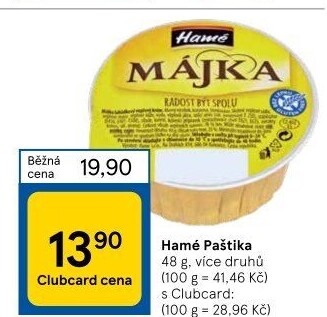 Paštiky Hamé