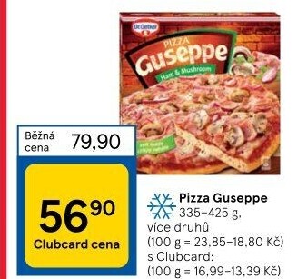 Pizza mražená Guseppe Dr. Oetker