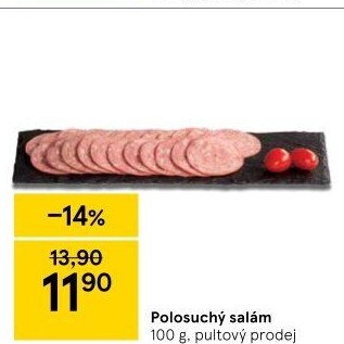 Polosuchý salám