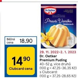 Pudink Premium Dr. Oetker
