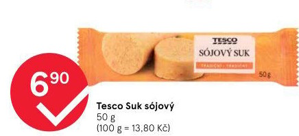 Sójový suk Tesco
