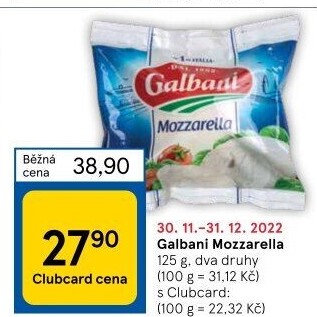 Sýr Mozzarella Galbani