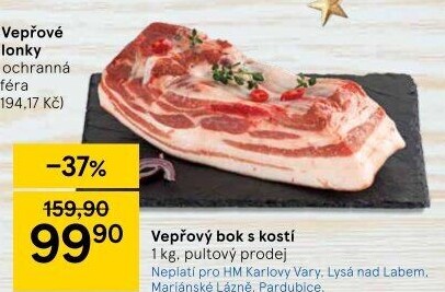 Vepřový bok s kostí