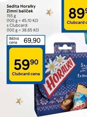 Zimní balíček Horalky Sedita