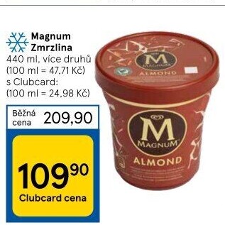 Zmrzlina v kelímku Magnum Algida