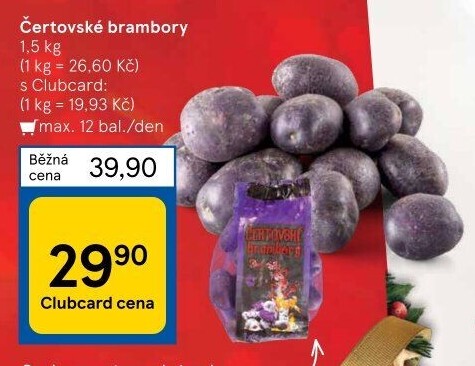 Brambory fialové