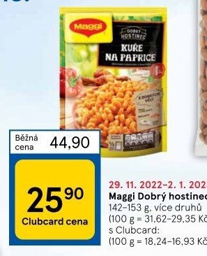 Jídla instantní Dobrý hostinec Maggi