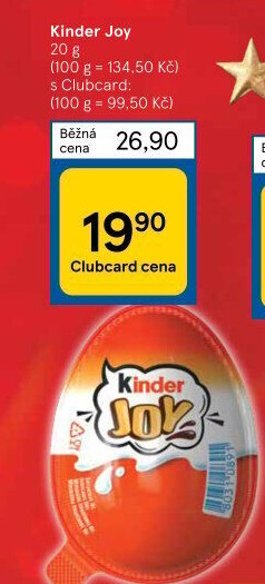 Kinder Joy s překvapením