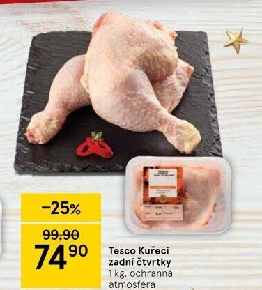 Kuřecí čtvrtky Tesco