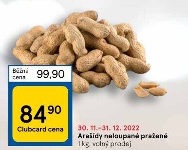 Neloupané arašídy