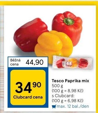 Paprika mix Tesco