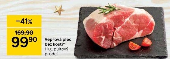 Vepřová plec bez kosti