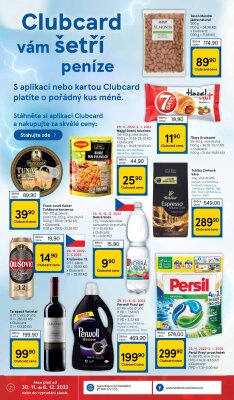 akční leták Tesco 30.11.2022-6.12.2022