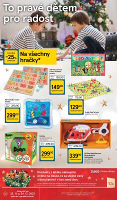 akční leták Tesco 30.11.2022-6.12.2022