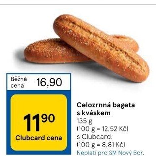 Bageta celozrnná