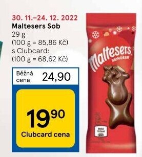 Čokoládová figurka Maltesers