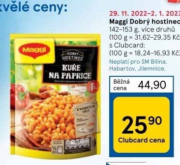 Jídla instantní Dobrý hostinec Maggi