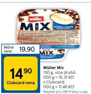 Jogurt Müller Mix