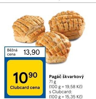 Pagáč škvarkový