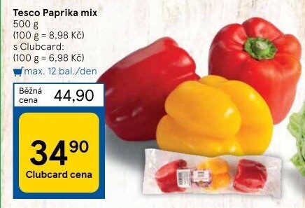Paprika mix Tesco