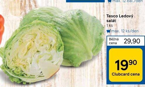Salát ledový Tesco
