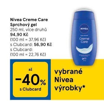 Sprchový gel Nivea