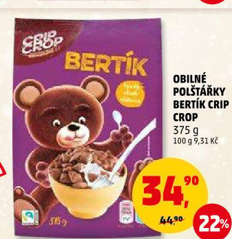Cereálie Bertík Crip Crop