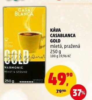 Mletá káva Gold Casablanca
