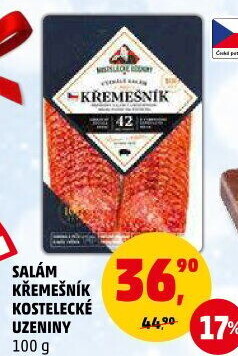 Salám Křemešník kostelecký Kostelecké uzeniny