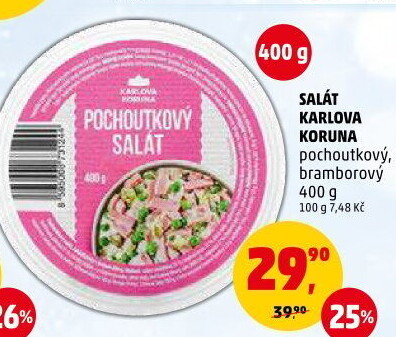 Salát pochoutkový Karlova Koruna