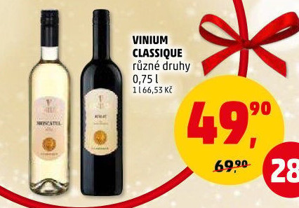 Vína Vinium Classique Velké Pavlovice