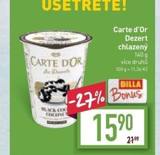 Dezert Carte D'