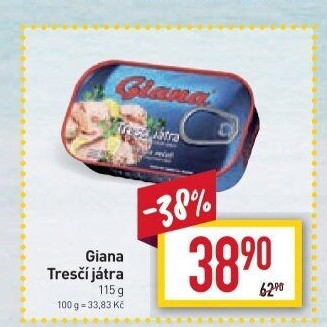 Játra tresčí Giana