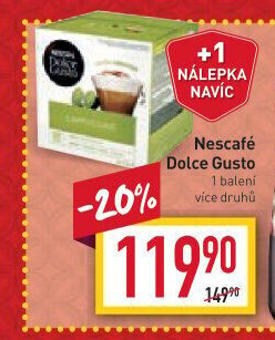 Kapsle Dolce Gusto Nescafé